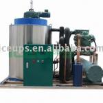 Ice maker for tuna fishing vessels