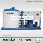 ICESTA Flake ice maker seawater usage New design