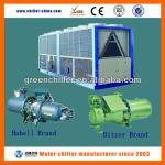 Low temperature air cooled screw water chiller