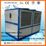 Water tank chiller evaporator