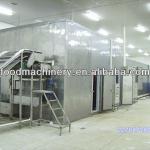 Fluidized Tunnel Individual Quick Freezer(IQF machine)