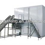 GLZ Fluidized quick frozen machine,iqf freezer