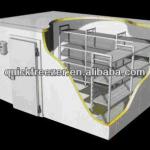 the most widely application quick freezing equipment cold room