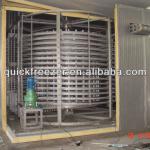 quick freezing machine single spiral freezer