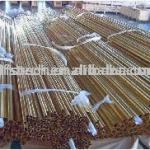 Seamless aluminum brass tube/pipe in C68700/CuZn20Al2As/Cz110