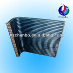 Aluminum fin copper condenser