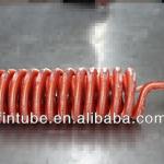 Coiling Spiral Copper Finned Tube for Oil Cooler/ Solar System