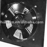 AC Axial Fan with external rotor and mounting frame