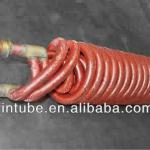 Double-Coiling Spiral Copper Finned Tube for Oil Cooler/ Solar System