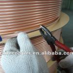 high quality red seamless smooth copper tube in coils