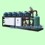 Air Cooled or Evaporating Cooling Compressor Racks Condensing Unit Refrigerant System (With Hanbell Screw Compressor)