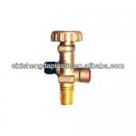 Refrigerant cylinder valve