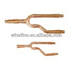 midea air condition refnet/chiller copper pipe refrigeration part