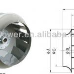 centrifugal fan impeller