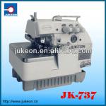 JK-737 High speed three-thread overlock industrial sewing machine for fabric