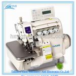 Computer automatic direct drive overlock sewing machine with pull wheel device model