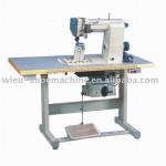 Single Needle Driver Roller Post-bed Lockstitch Sewing Machine With Automatic Thread Trimmer &amp; Backtrack Stitching System