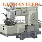 JAPAN KANSAI SPECIAL DFB1412PL type 12 needle flat-bed double chain stitch industrial sewing machine(for attaching line tapes)