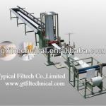 Automatic filter bag sewing / making machines