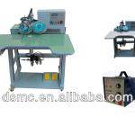 Ultrasonic footwear double discs hot fix machine