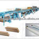 5 ply high speed corrugated cardboard production line