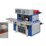 HB-600 half automatic Non woven fabrics soft loop handle sealing machine