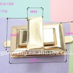 qifeng new design handbag twist lock q-1326