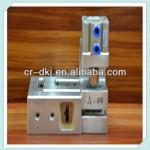 plastic butterfly hole punching machine for stand up bag