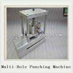 Pneumatic plastic porous punching machine