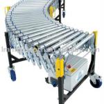 conveyor system roller for powered flexible roller conveyor