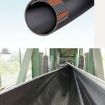 Pipe conveyor belting