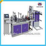 Cheap non-woven zipper bag making machine in china