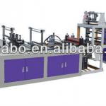 Automatic non woven fabric zipper type bag making machine