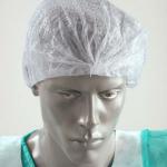 equipement for disposable bouffant.clip caps to surgery centers