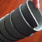 Rough surface rubber