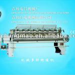 Mechanical multi-needle quilting machine