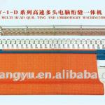 JY-2/3-D SERIES MULTI HEAD QUIL TING AND EMBROIDERY MACHINE(HIGH SPEED)