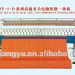 JY-1-D SERIES MULTI HEAD QUIL TING AND EMBROIDERY MACHINE(HIGH SPEED)