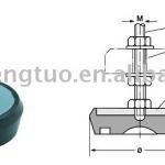 milling machine anti-vibration machine pad