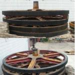 leather machine part,gearwheel with Large Modules&amp;High Strength used by leather drum