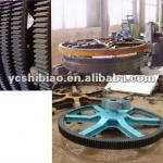 big gear with Large Modules and High Strength used by leather machine tannery drum