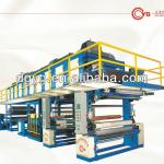 Synthetic leather machine for surface treating
