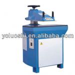 high efficiency hydraulic rocker leather cutting machine