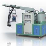 automatic two color two density pu shoe making(sole) pouring machine