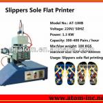 Slippers sole flat printer with very hot price