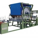Hotizontal net belt laminating machine for shoe material making
