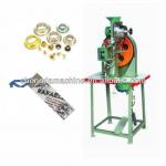 Semi-automatic hang tag eyeleting machine