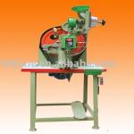 Oval eyelet machine