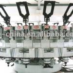 ABDL-24 Station PU Round Disc Automatic Double-color Double-density Upper-joint Moulding Machine