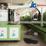 2013 new full automatic seven color pu shoe-making(sole) machine